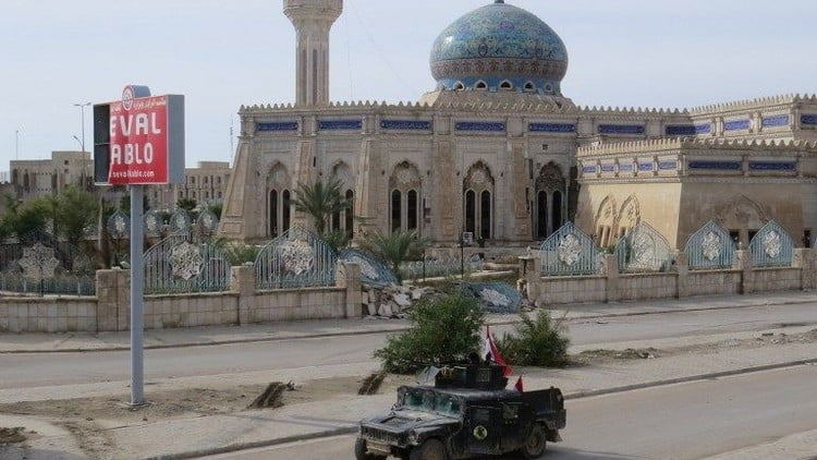 مدينة الرمادي بعد تحريرها من سيطرة داعش AFP