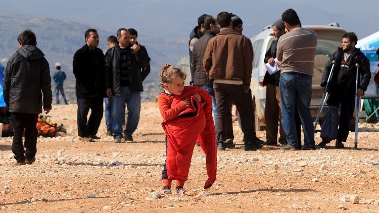 لاجئون سوريون Reuters
