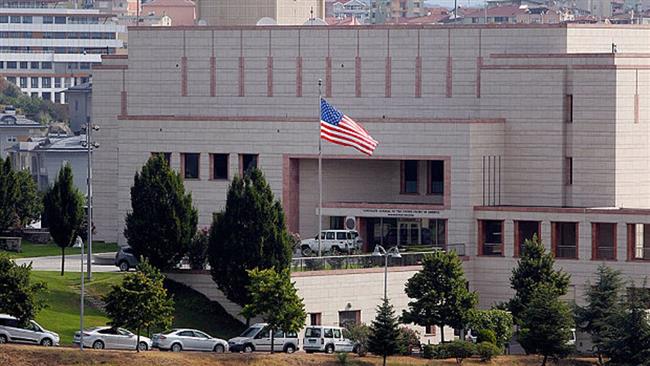 مبنى السفارة الامريكية في تركيا - presstv.com (ارشيفية)