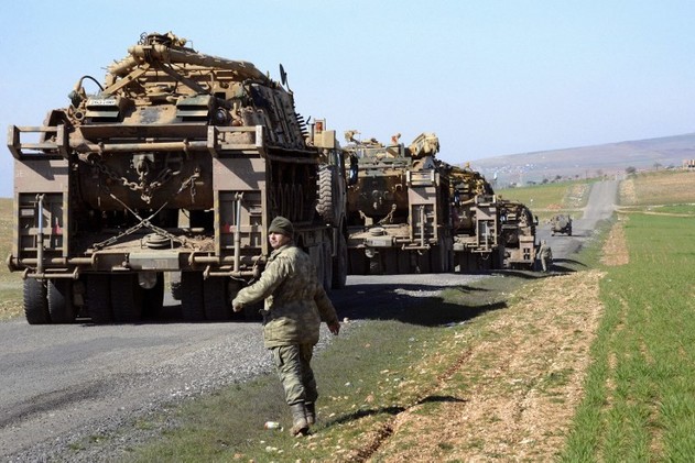 قطعات الجيش التركي شمال العراق (ارشيفية)