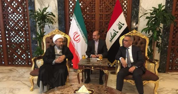 رئيس السلطة القضائية الإيرانية في بغداد (29/تشرين الاول/2016)