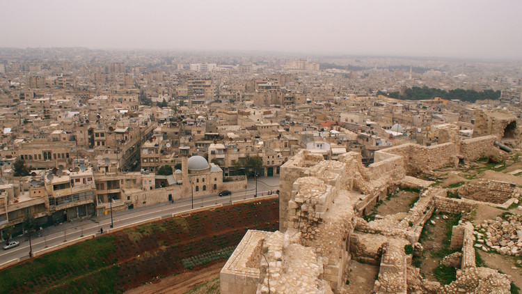 صورة حديثة لمدينة حلب ( Reuters Khalil Ashawi )