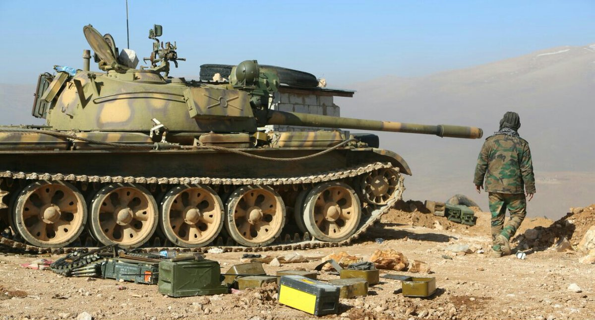 دبابات تابعة للجيش العربي السوري