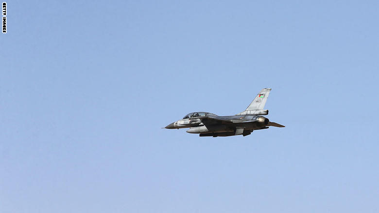 طائرة من طراز F-16 أردنية